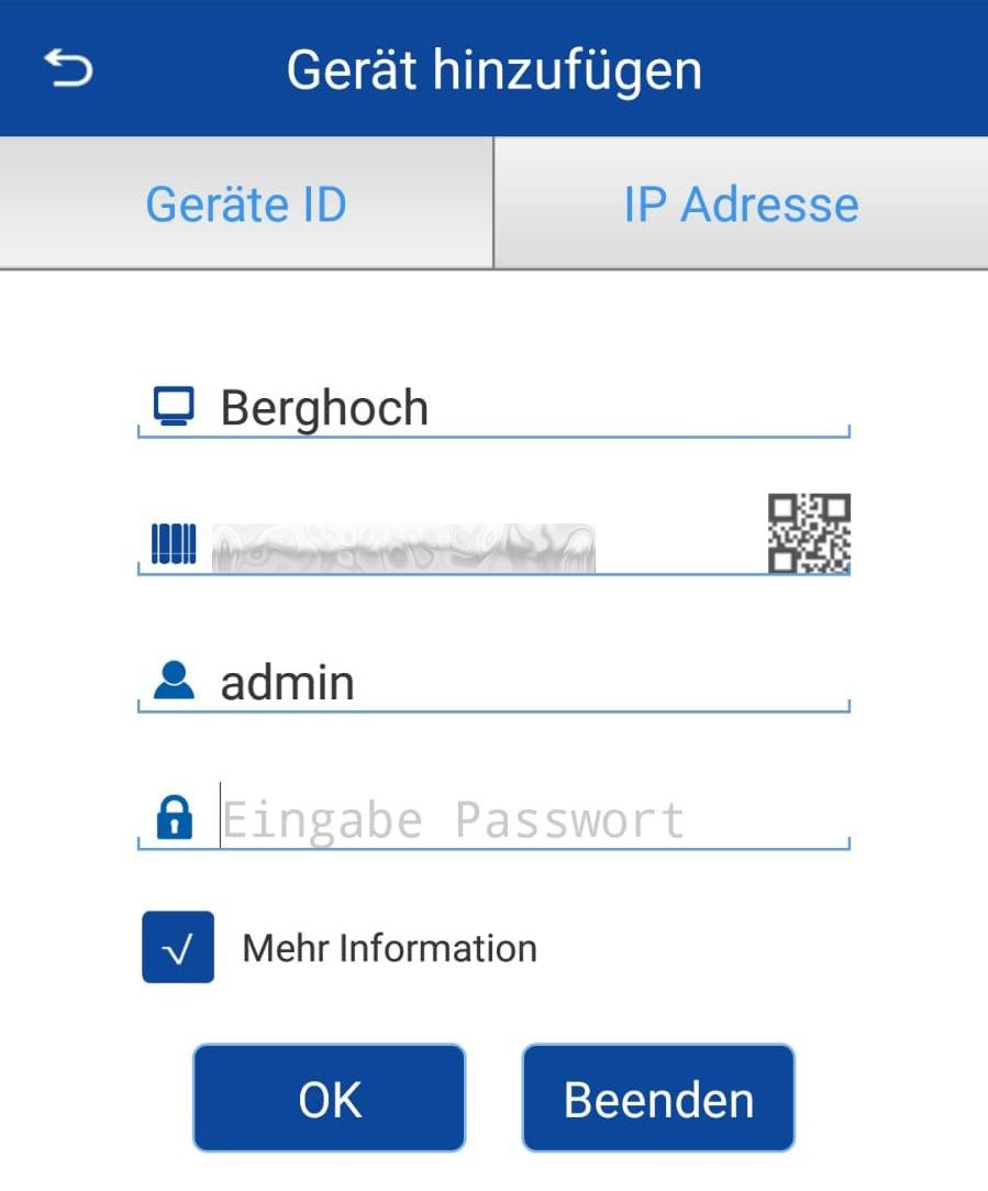 BERGHOCH Kundendienst